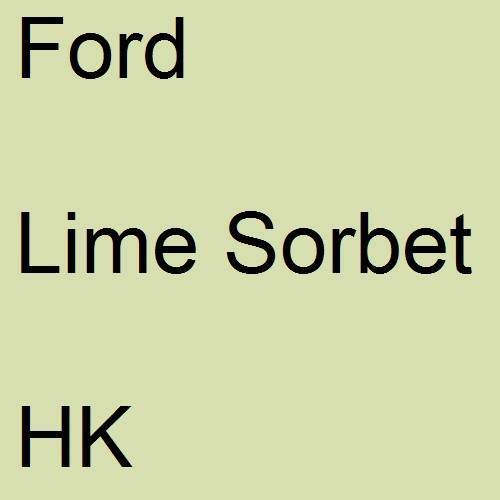 Ford, Lime Sorbet, HK.